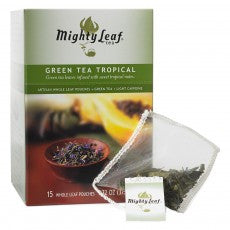 MIGHTY LEAF Green Tea Tropical 100/case - Kenya Brand Coffee