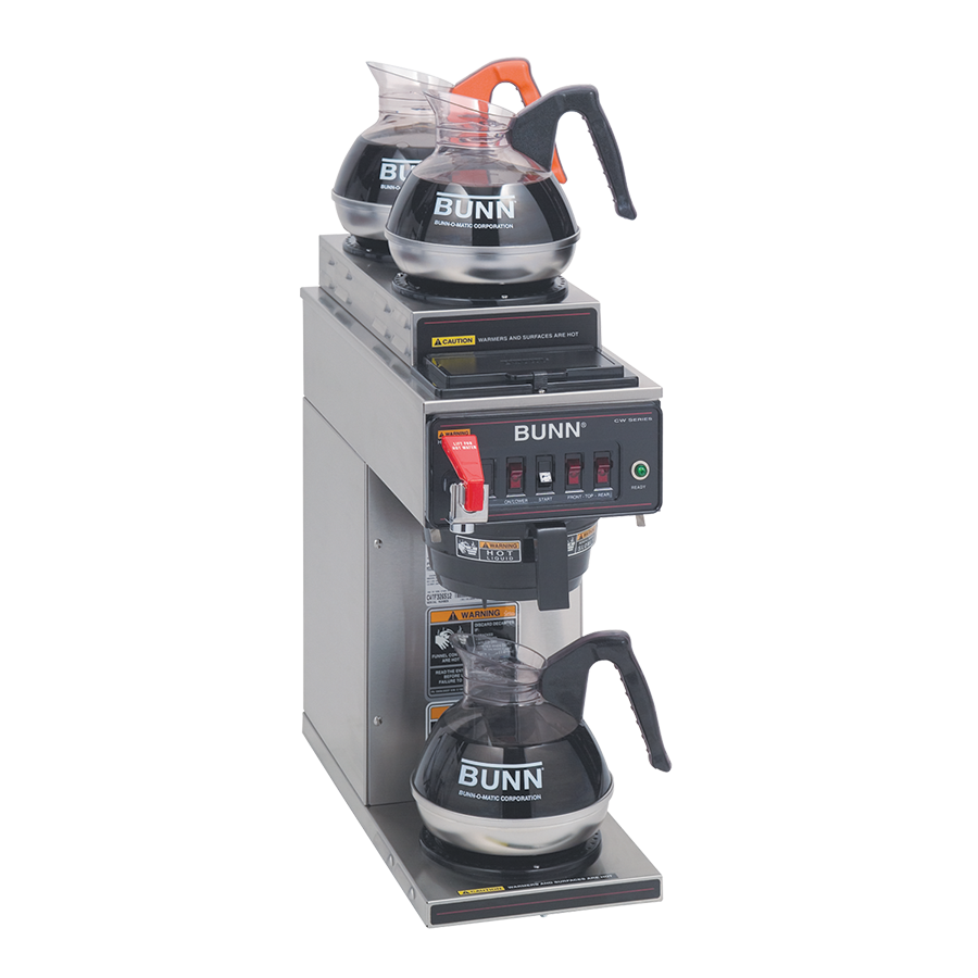 BUNN COFFEE MAKER - Automatic 3 Warmers with Tea Faucet (COMMERCIAL) - Kenya Brand Coffee