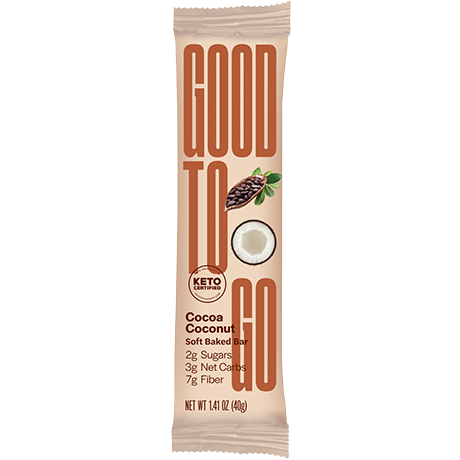 GOOD TO GO Keto Snack Bar Cocoa Coconut 40 g