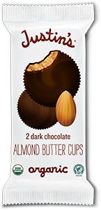 Justin's Dark Chocolate Almond Butter Cups, 40 g