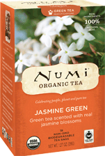 NUMI TEA Organic Jasmine Green - Kenya Brand Coffee