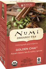 NUMI TEA Organic Golden Chai - Kenya Brand Coffee
