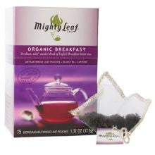 MIGHTY LEAF Organic Breakfast 100/case - Kenya Brand Coffee